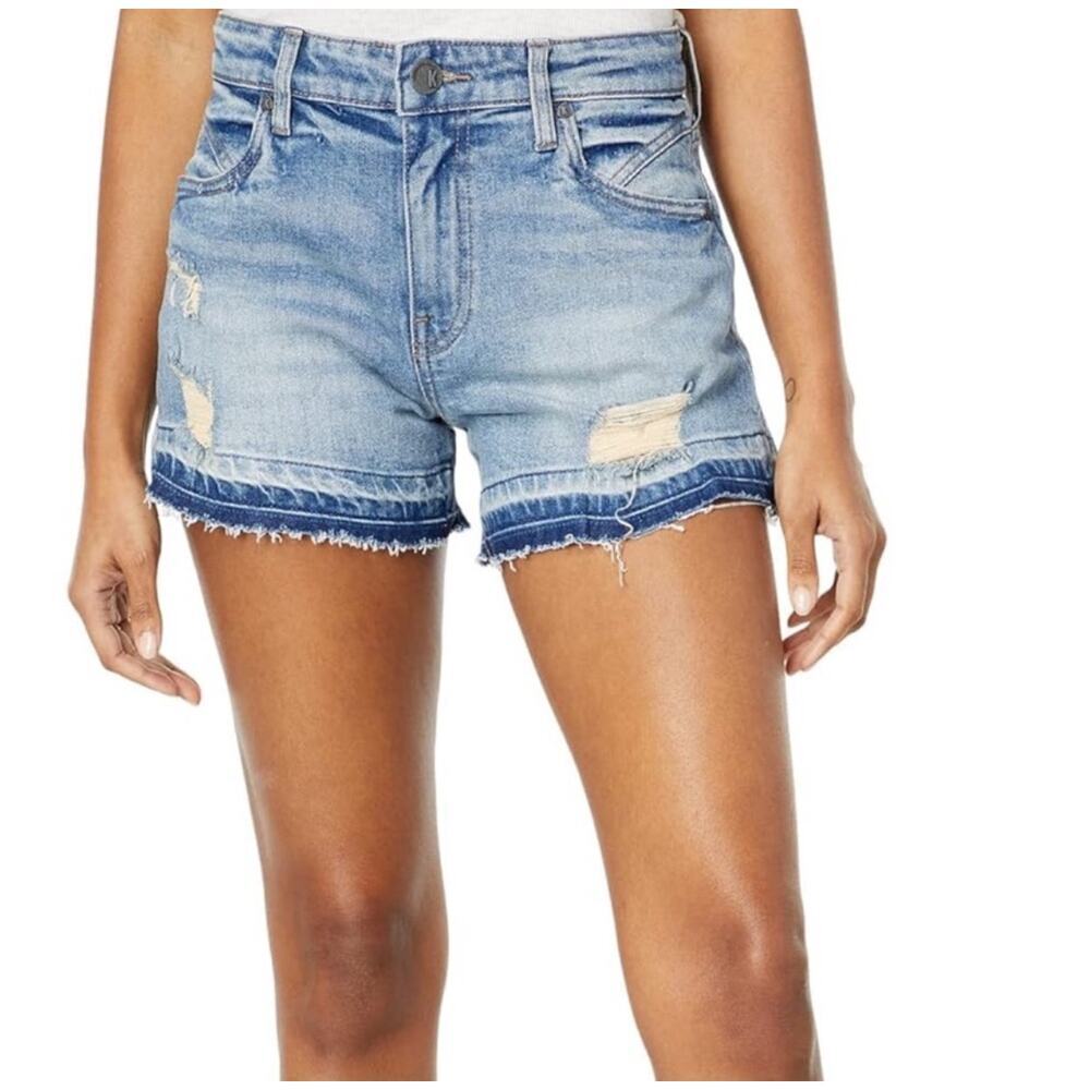 NWT Kut From The Kloth Jane High Rise Shorts in Veritable Wash​